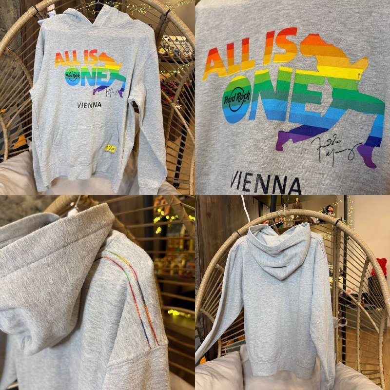 Худи Hard Rock Cafe Vienna All Is One Pride Edition