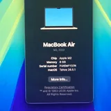 Apple MacBook Air M2 8/256 Gold 8