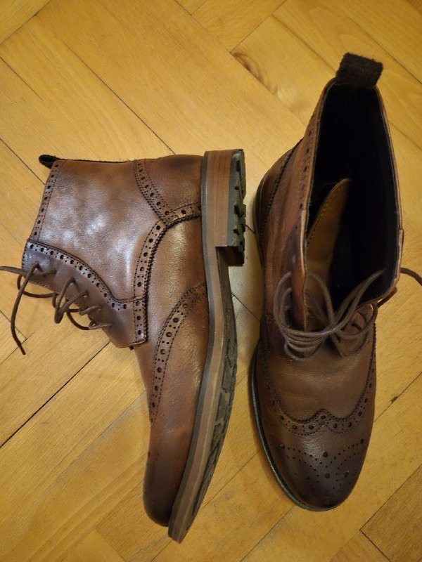 Классические мужские ботинки BALDI, кожа, 42 EU размер