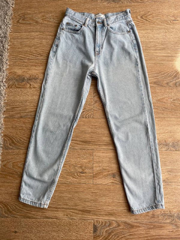 Джинсы PULL&BEAR MOM, светло-голубые 3