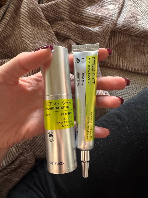 Retinol shot + Retinal booster от Celimax