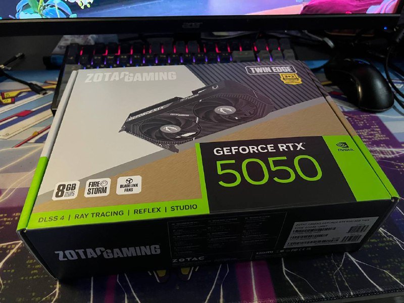 Видеокарта ZOTAC GAMING GeForce RTX 5050 8GB