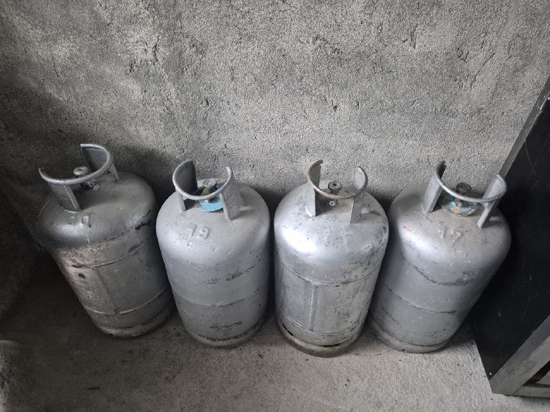 ვენტილაციის სისტემა, 50-ლიტრიანი გაზის ბალონები 4