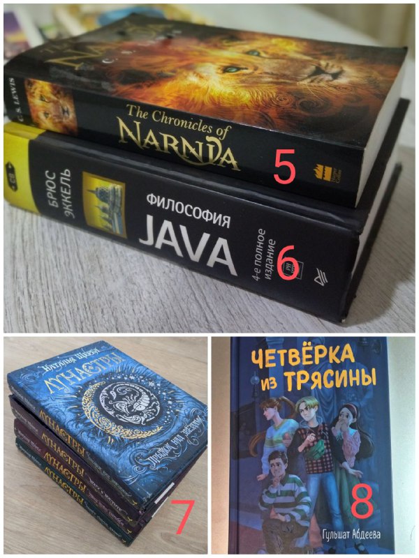 Книги художественные, профессиональные, учебные 2