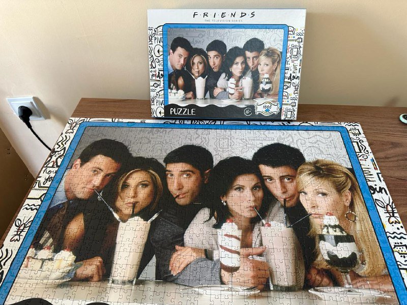 Паззл по сериалу Друзья 1000 деталей