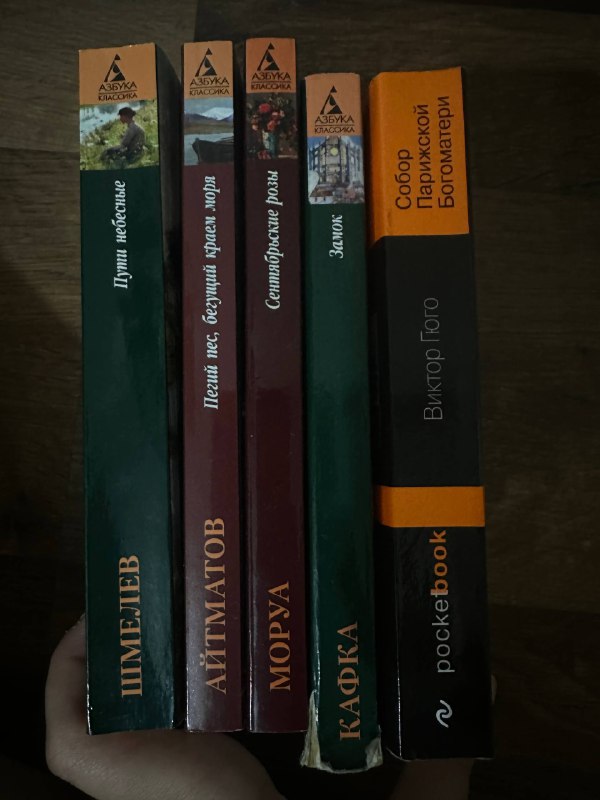 Книги из первой и второй фотографии