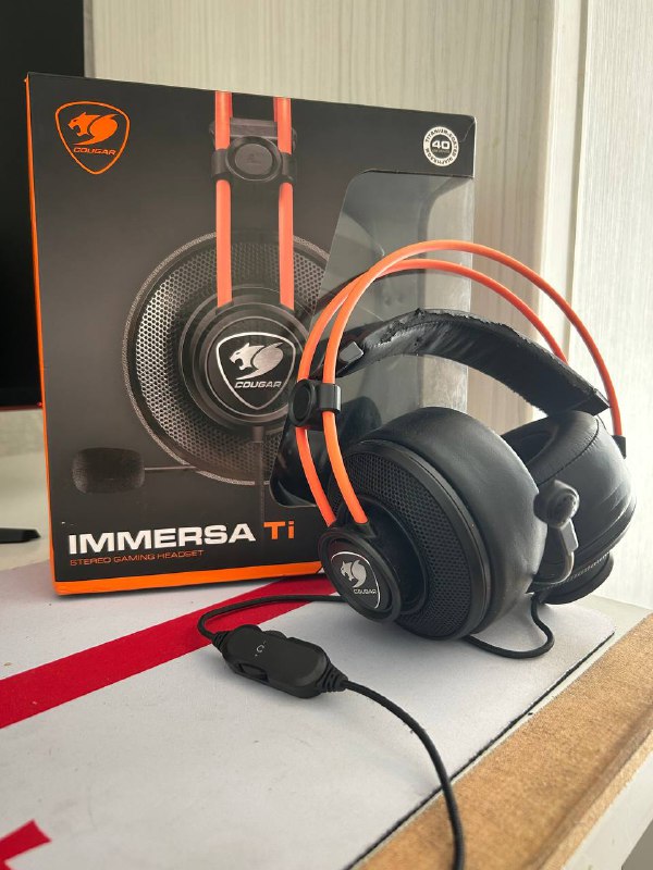 Игровые наушники Cougar Immersa TI