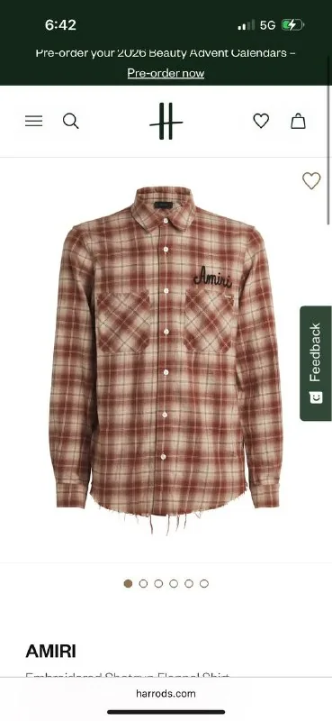 Рубашка Amiri 1