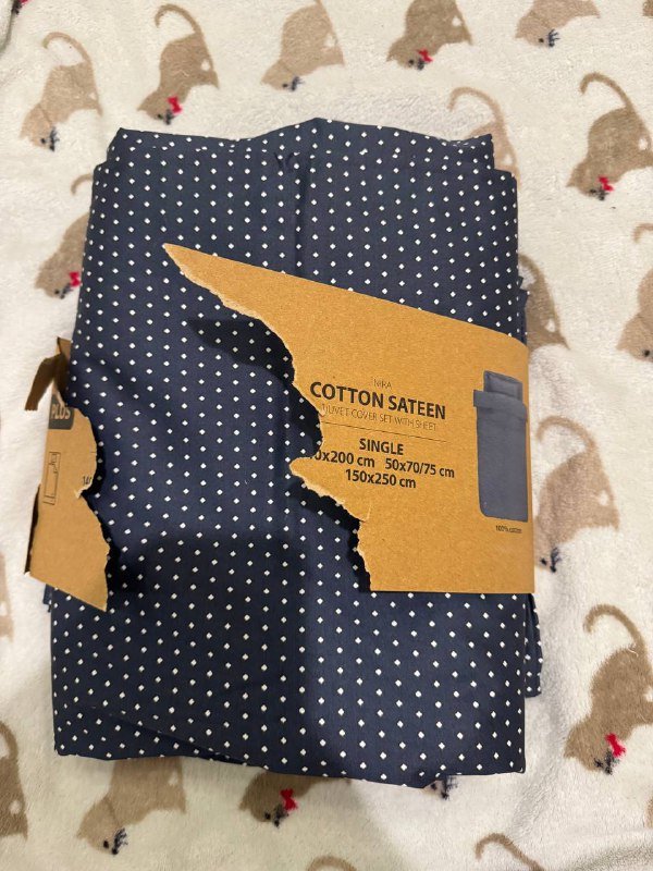 Постельное бельё из сатина 140×200 / 50×70 / 150×250 см