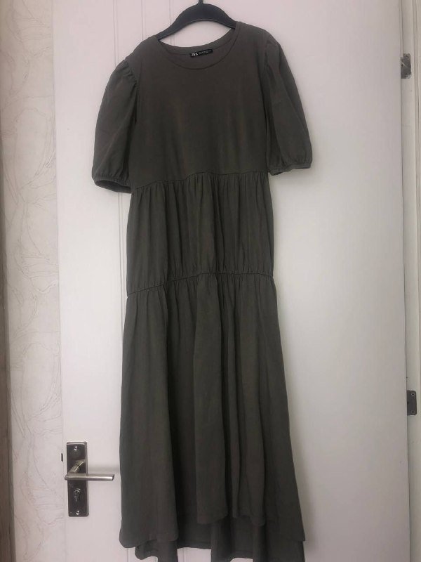 Хлопковое платье Zara на 44-48р