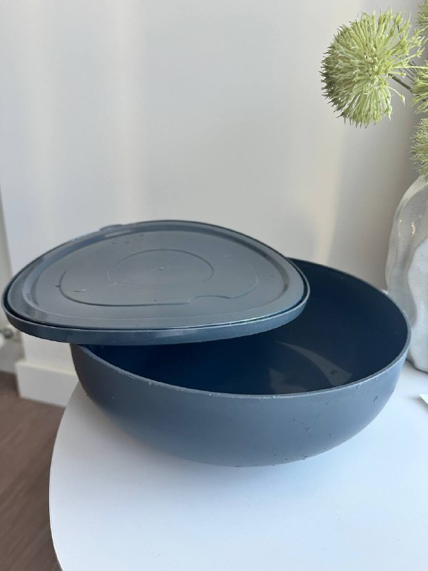 Большая стеклянная форма, таз-контейнер, тарелки Luminarc, вешалки, сушилка, скалка 2