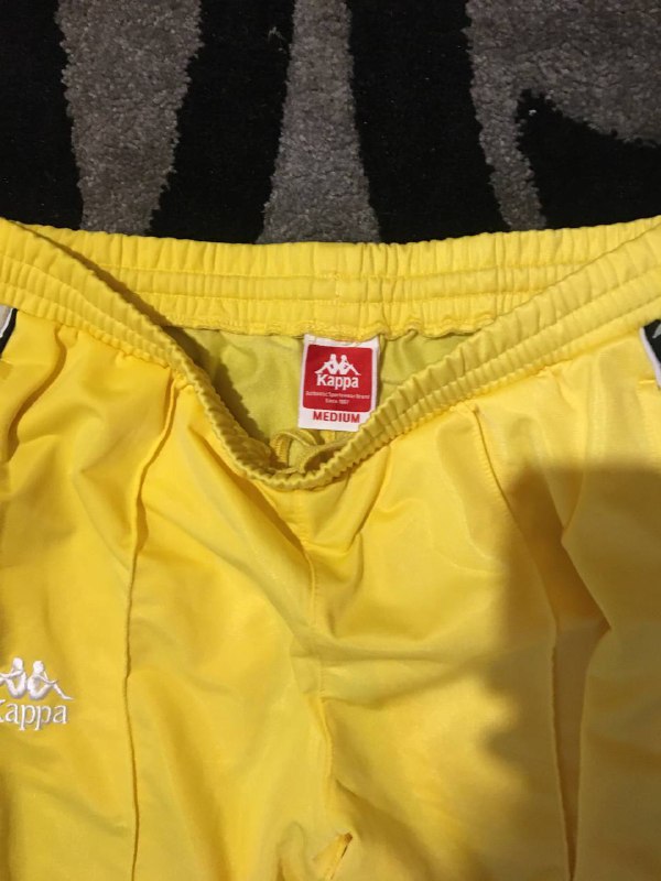 Kappa yellow pants size M 2
