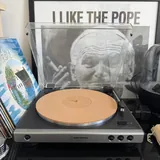 Проигрыватель винила Audio-Technica AT-LP60X-USB, колонка Harman Kardon Aura Studio 2, фен Xiaomi Mi Ionic Hair Dryer H300 1