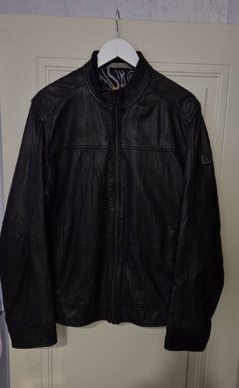 Кожаная куртка Hugo Boss, Hugo Boss Orange размеры L, XL 3