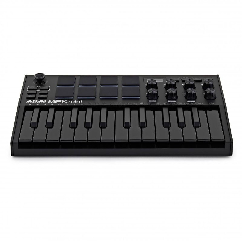 MIDI клавиатура Akai MPK Mini MK 3, колонка IKEA Eneby30