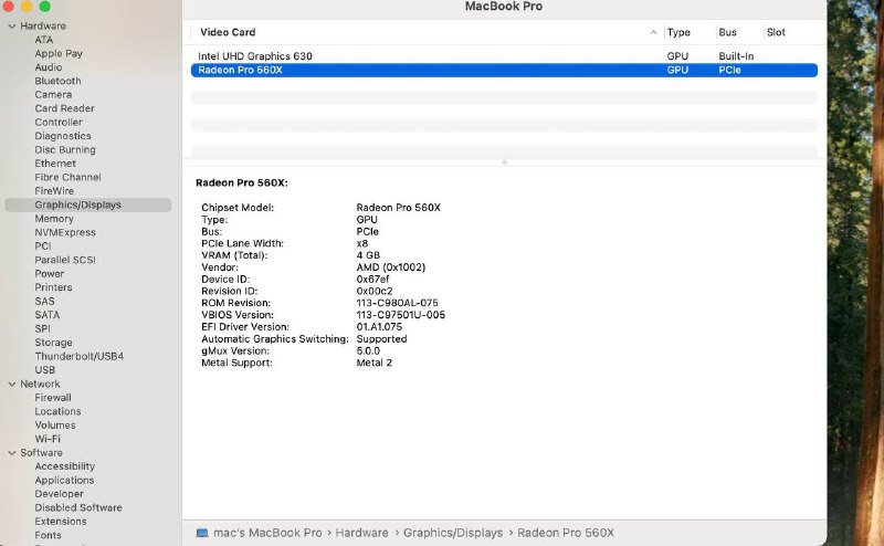 Macbook Pro 2018 15.6 дюймов i7 16/500GB 3
