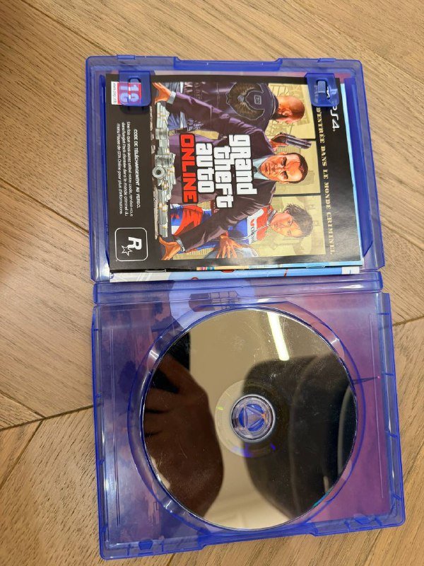 Диск GTA V на PS5 3