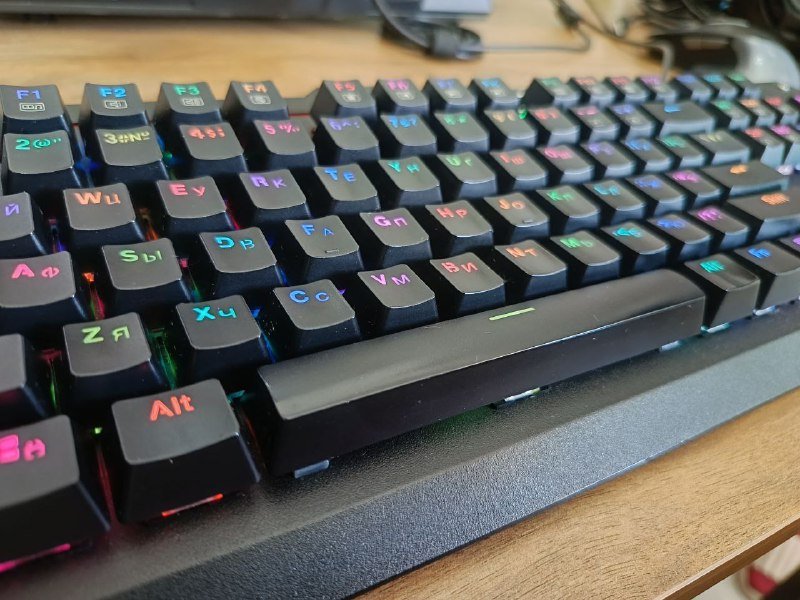 Механическая клавиатура Redragon Varuna K559, Наушники Marvo 2