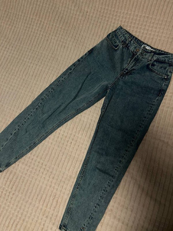 Джинсы Мом Koton, черные лосины на флисе 3