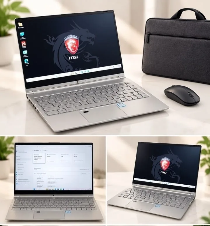 Ноутбук MSI Prestige i7 16GB 512GB MX150