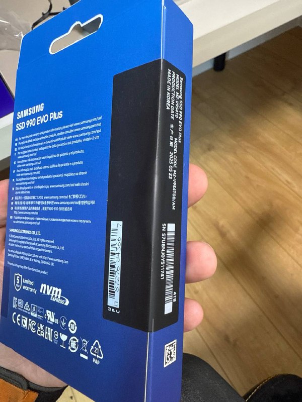 Samsung SSD 990 evo plus 4tb 2