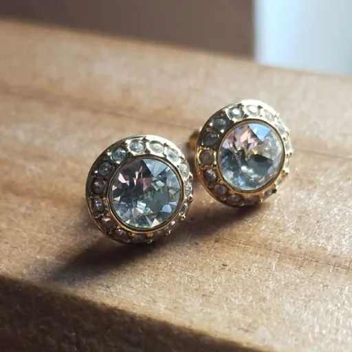 Серьги-пусеты Swarovski Angelic
