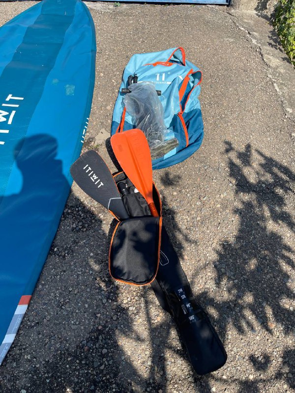 Itiwit 11’ sup board, inflatable board, accessories 3