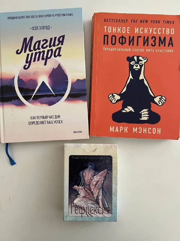 Магия утра, Тонкое искусство пофигизма, Рефлексия