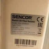 Масляный радиатор Sencor SOH 3209WH, 9 секций 2