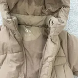 Теплая курточка Zara для девочки, рост 110 3