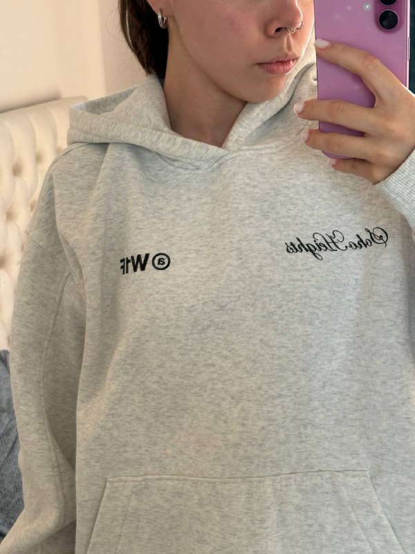 Худи H&M с флисом, Худи с флисом, Кофта с H&M 3