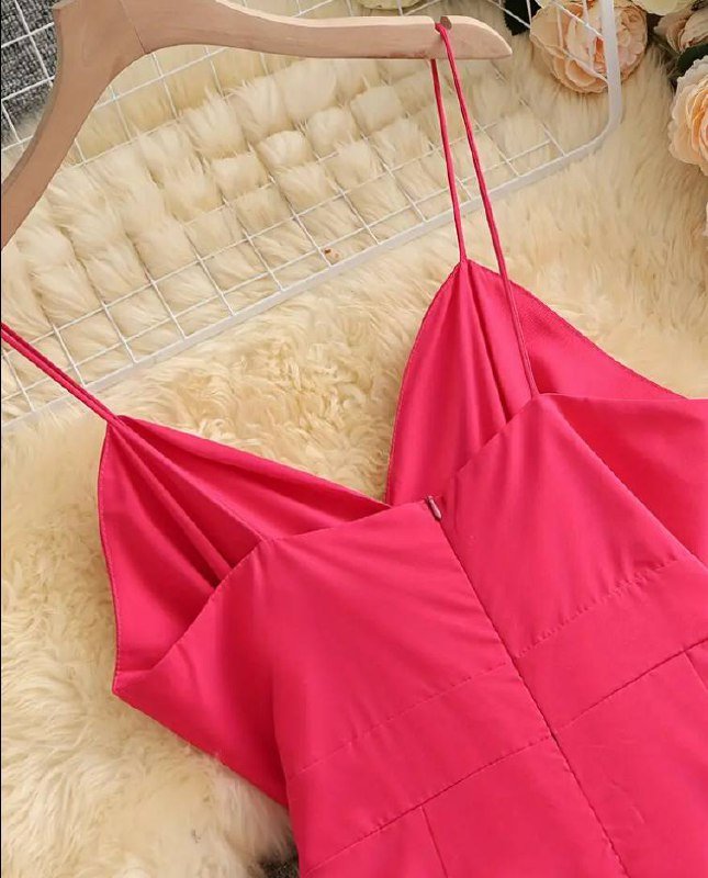 Женский розовый комбинезон L размер 3