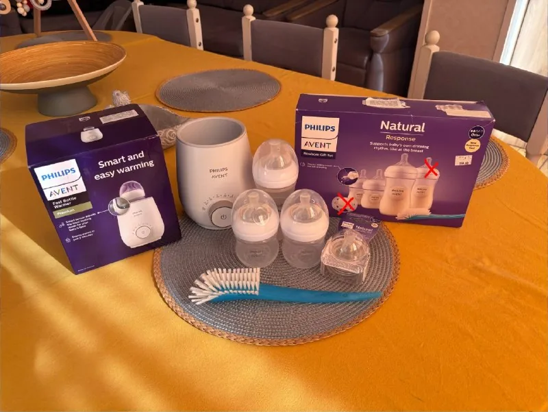 Philips Avent, подогреватель бутылочек, бутылочки