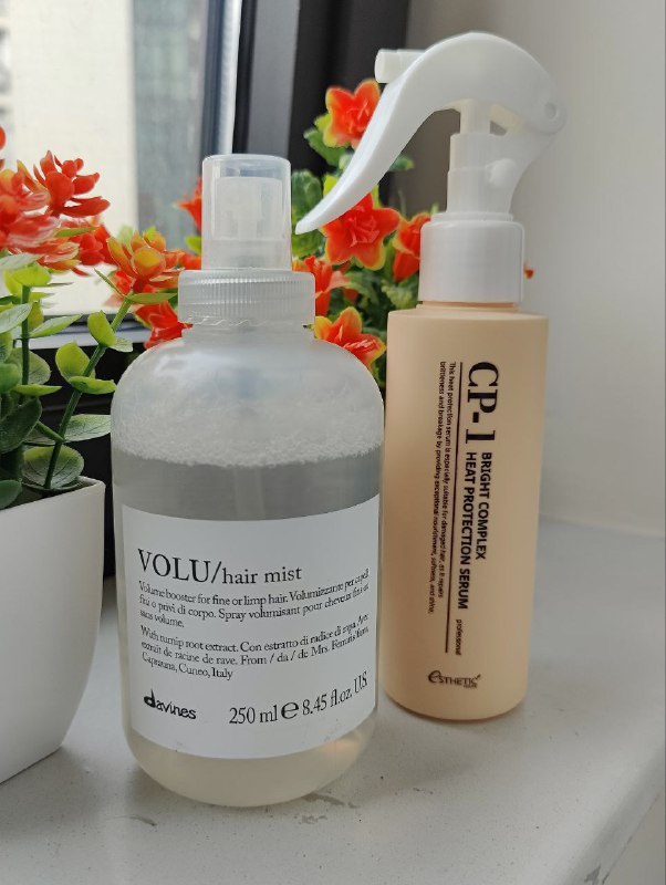 Davines Volu Hair Mist, CP-1 Bright Complex Intense Nourishing Serum