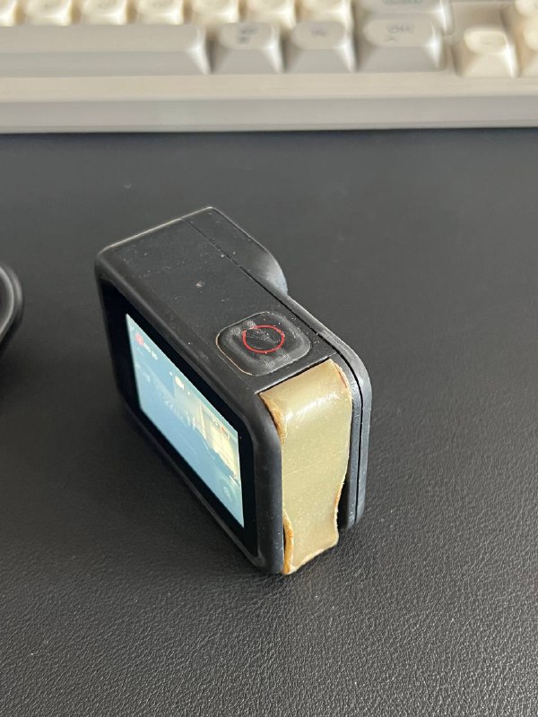 GoPro 8 с кастомной крышечкой 2