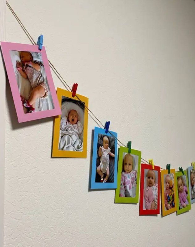 Фоторамки на прищепках 10 штук 4