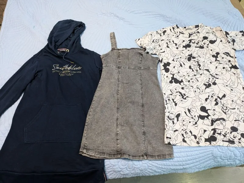Size S dresses, all for 15 lari