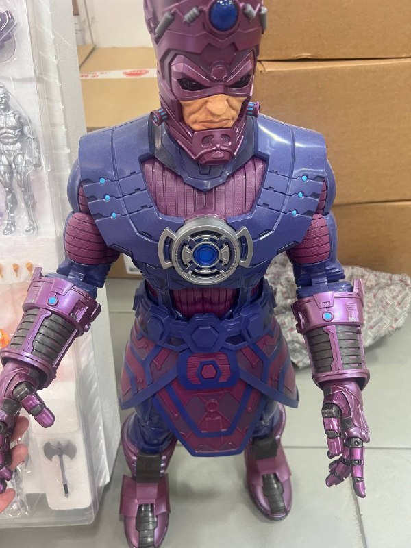 Коллекционная фигурка Hasbro HasLab Marvel Legends Galactus полный комплект