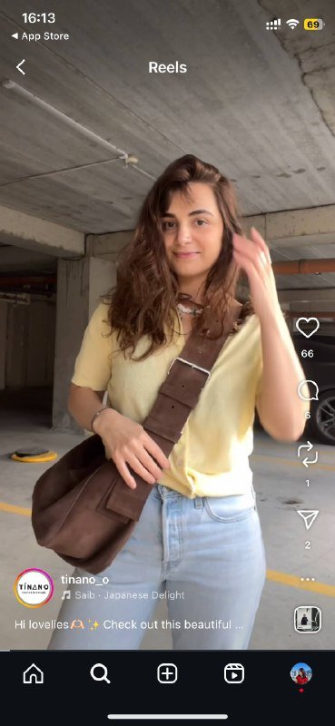 Замшевая сумка шоколадного цвета 5