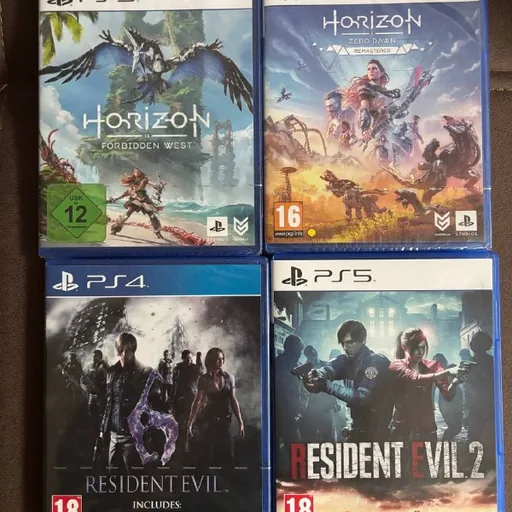 Диски PS5, PS4