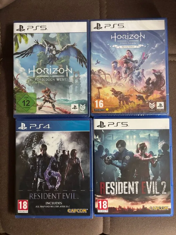 Диски PS5, PS4