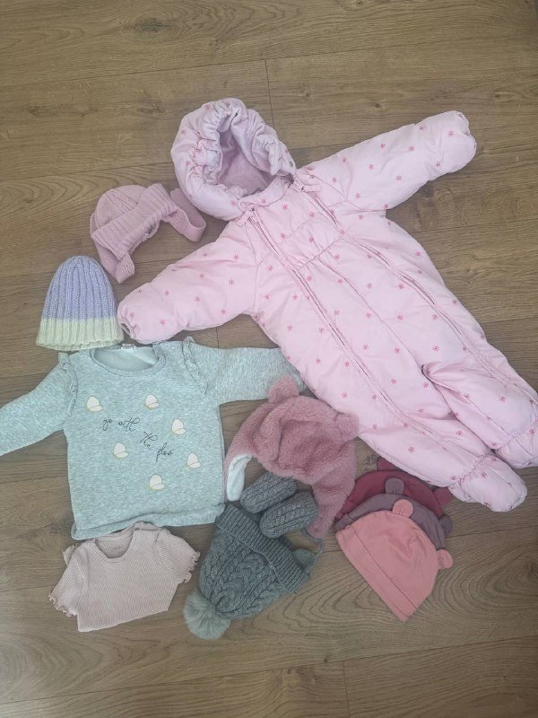 Пакет вещей на девочку 9-12 месяцев, ваке