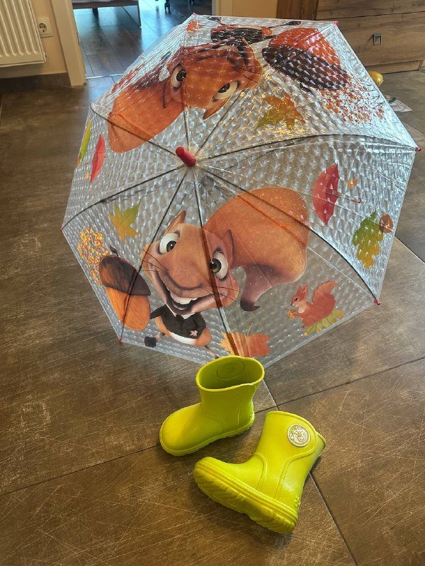 Детский зонт, Полиуретановые сапоги 27 р-р