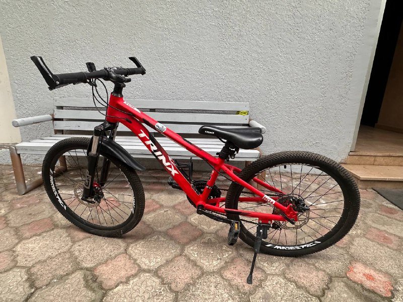 велосипед TRINX M134, замок, фонарь 2