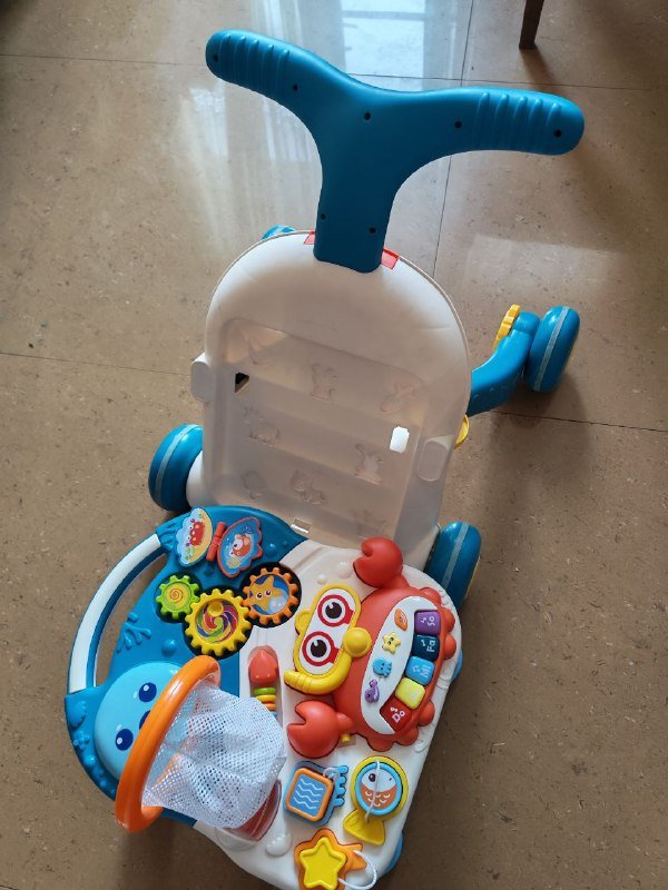 Ходунки-каталка-столик Морские обитатели 3