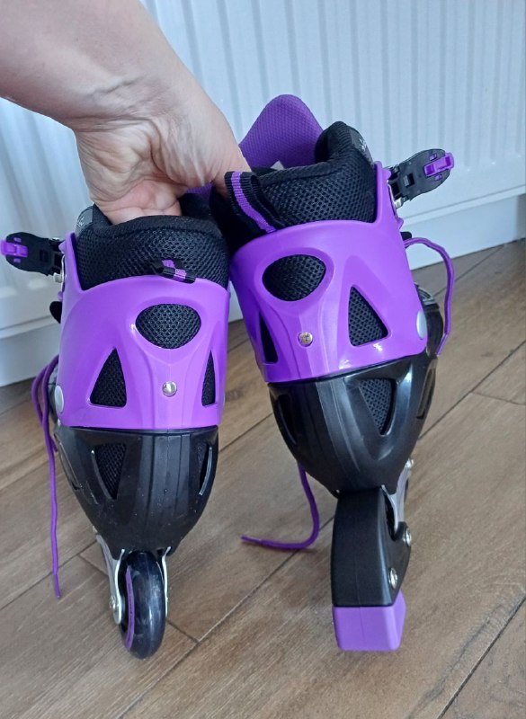 Роликовые коньки раздвижные Размер 39-42 3