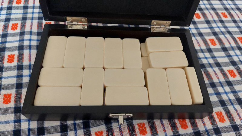 Подарочные домино из слоновой кости 2