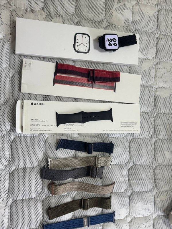 Apple Watch Series 7 и ремешки