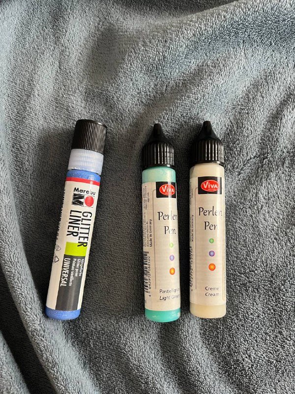 Гуашь, тушь, краска для жемчужин 3