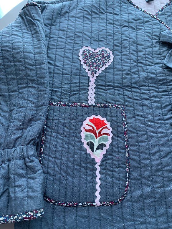 Детская куртка ватник, взрослая куртка ватник 6